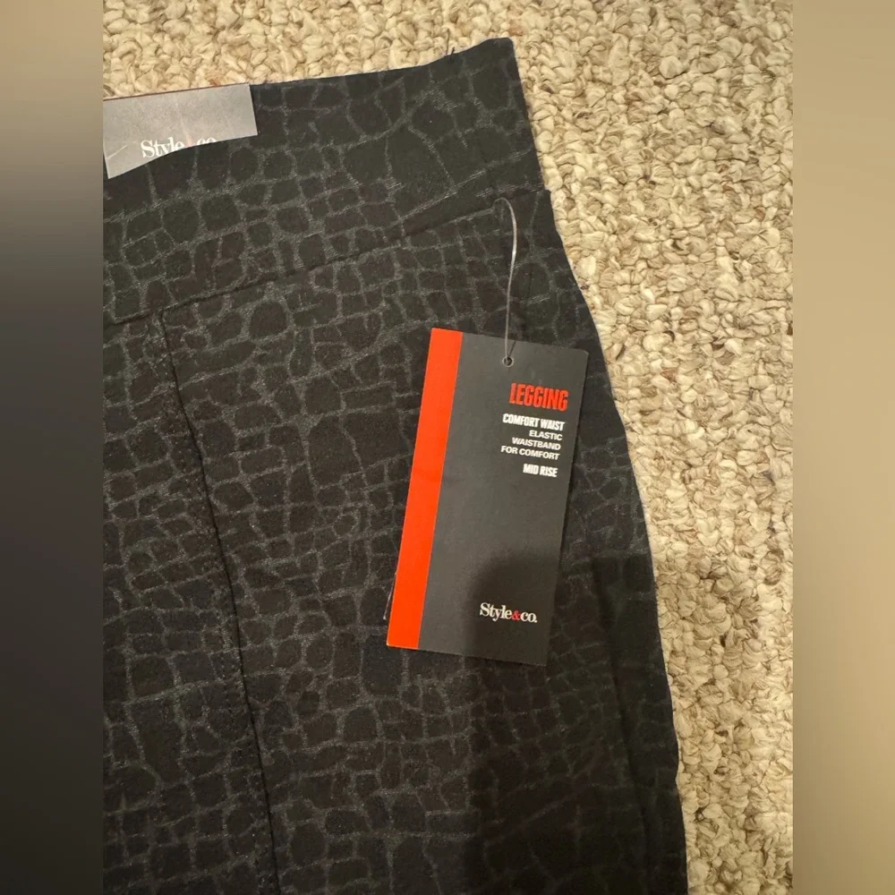 NWT Style & Co. Women’s Leggings - Picture 3 of 6